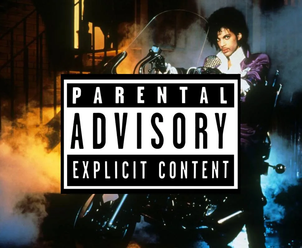 Prince: Godfather of the Parental Advisory Sticker 2